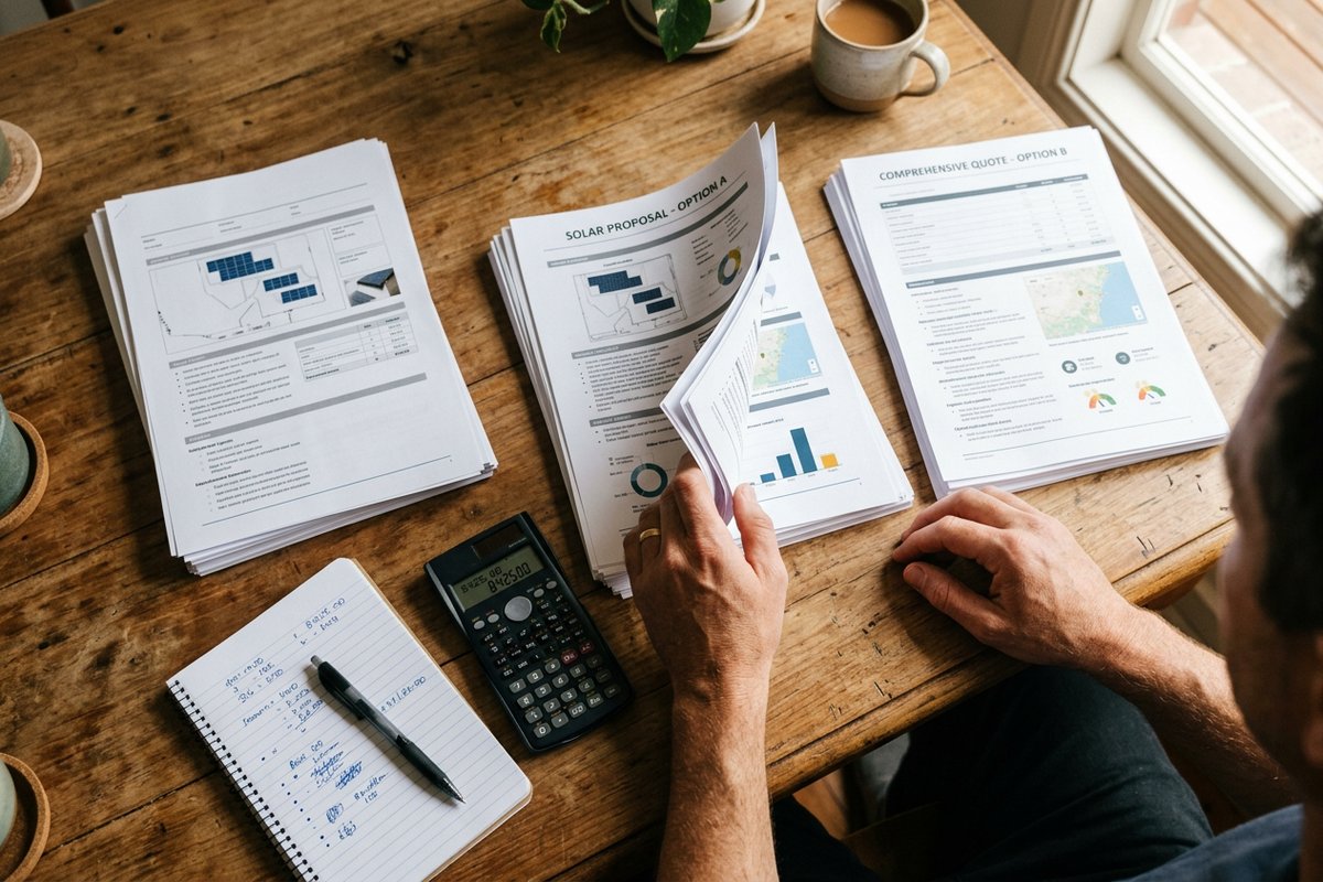 How to Compare Three Solar Quotes: A Practical Guide for Erina Homeowners